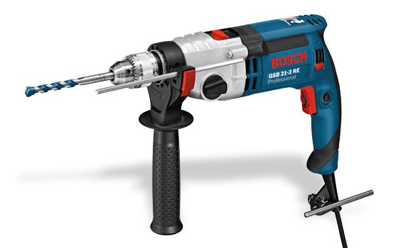 BOSCH GSB 21-2 RE DEVİRLİ DARBELİ MATKAP 